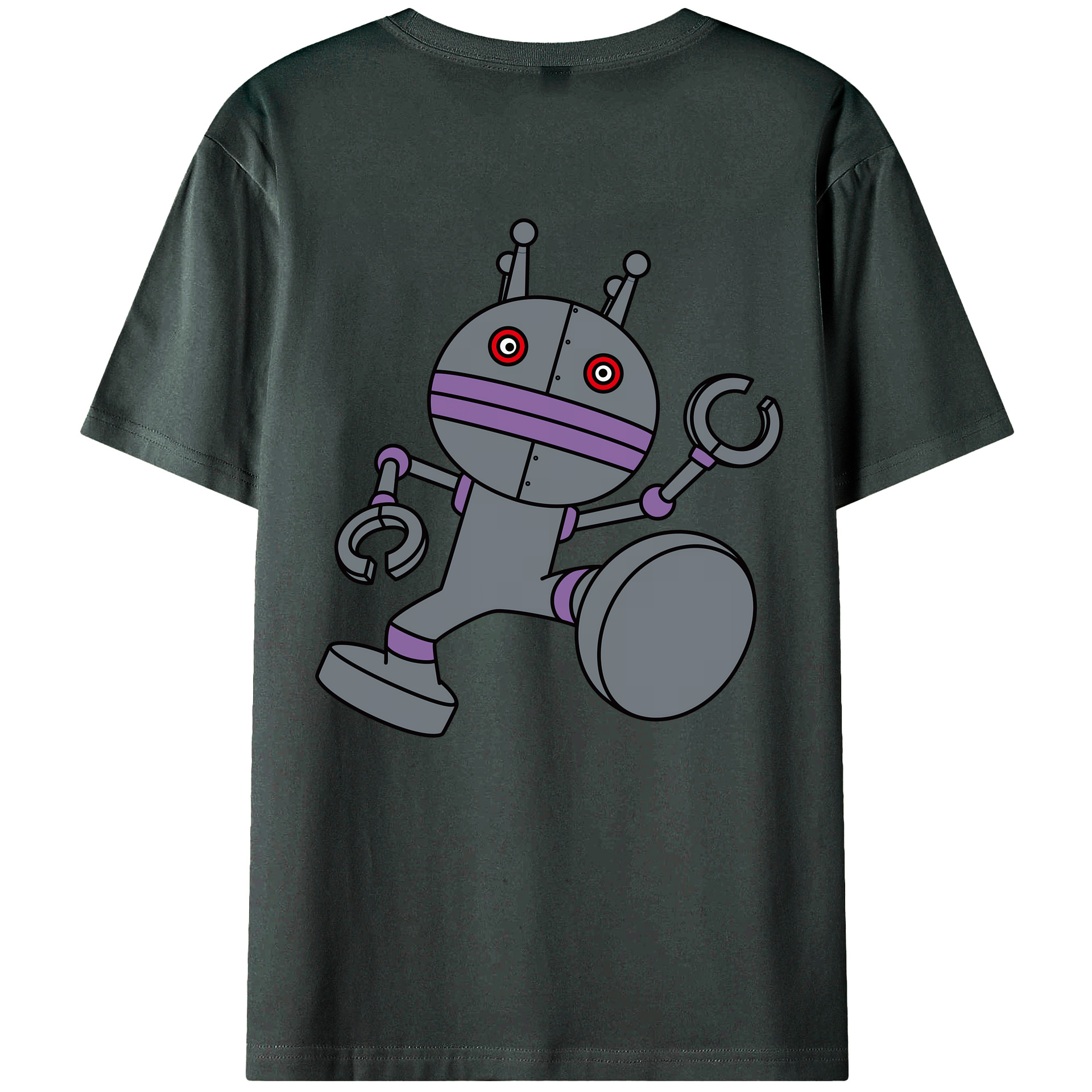 （画像用） アンパンマン Anpanman 綿100％ メンズ半袖Tシャツ（バックプリント） 通気性